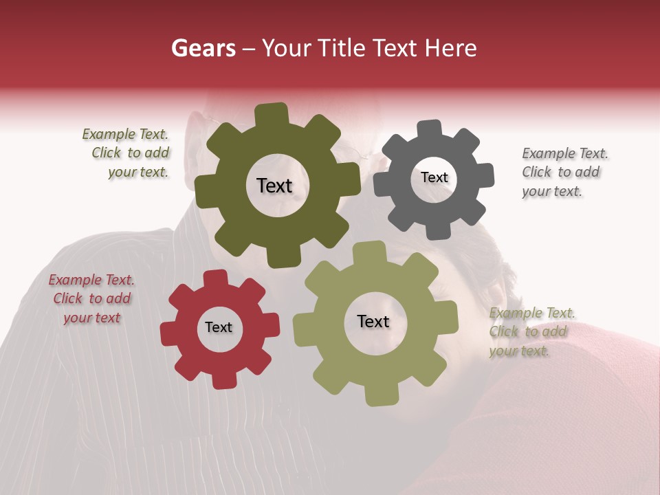 Lunch Freshness Female PowerPoint Template