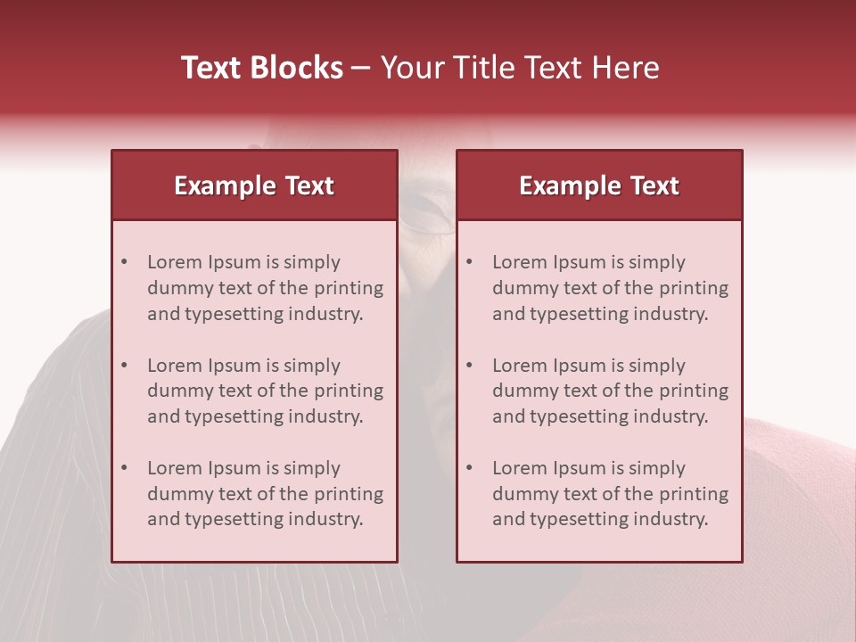 Lunch Freshness Female PowerPoint Template