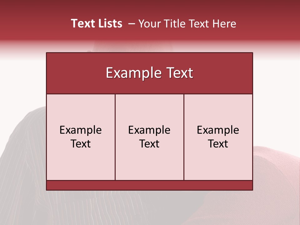 Lunch Freshness Female PowerPoint Template