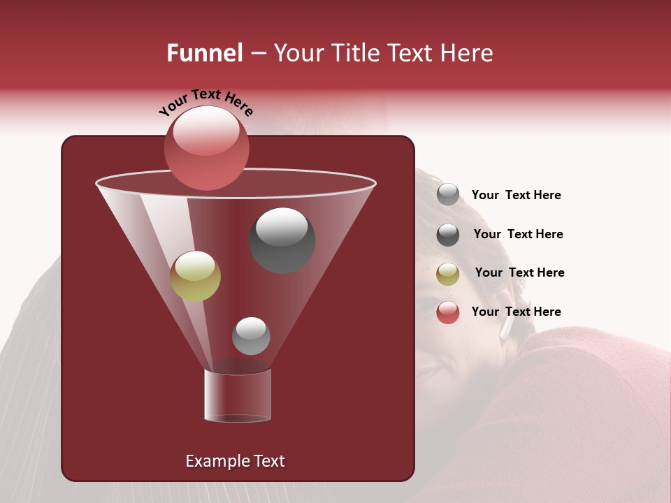 Lunch Freshness Female PowerPoint Template