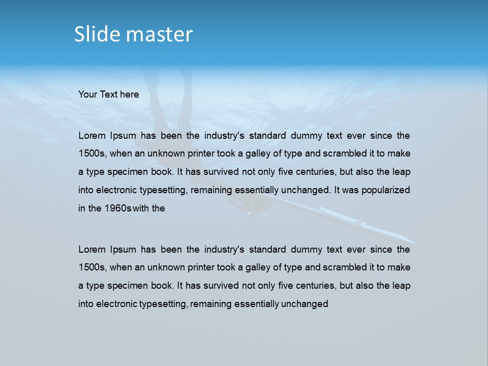 Section Healthy Prepared PowerPoint Template