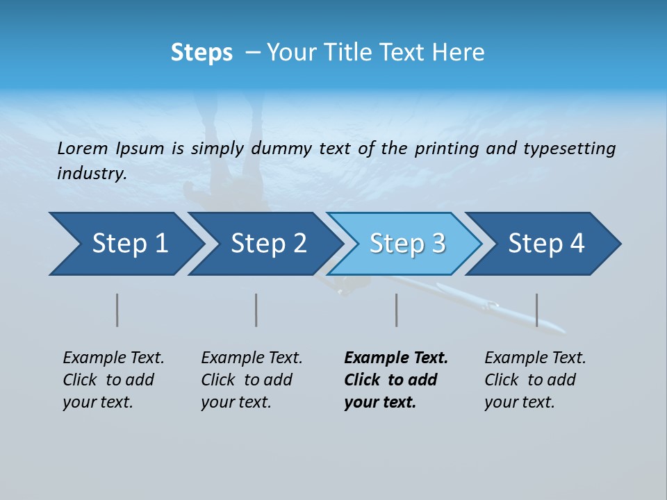 Section Healthy Prepared PowerPoint Template