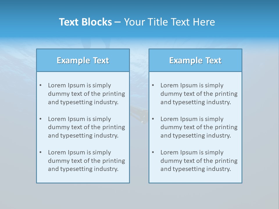 Section Healthy Prepared PowerPoint Template