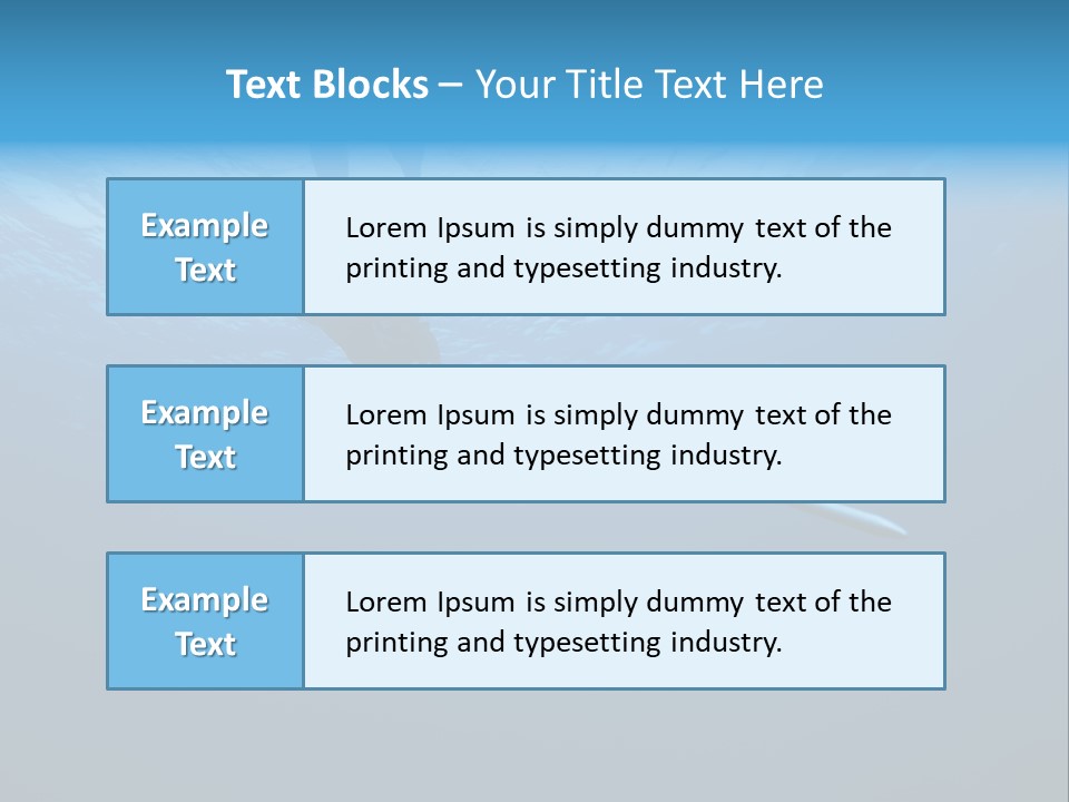 Section Healthy Prepared PowerPoint Template