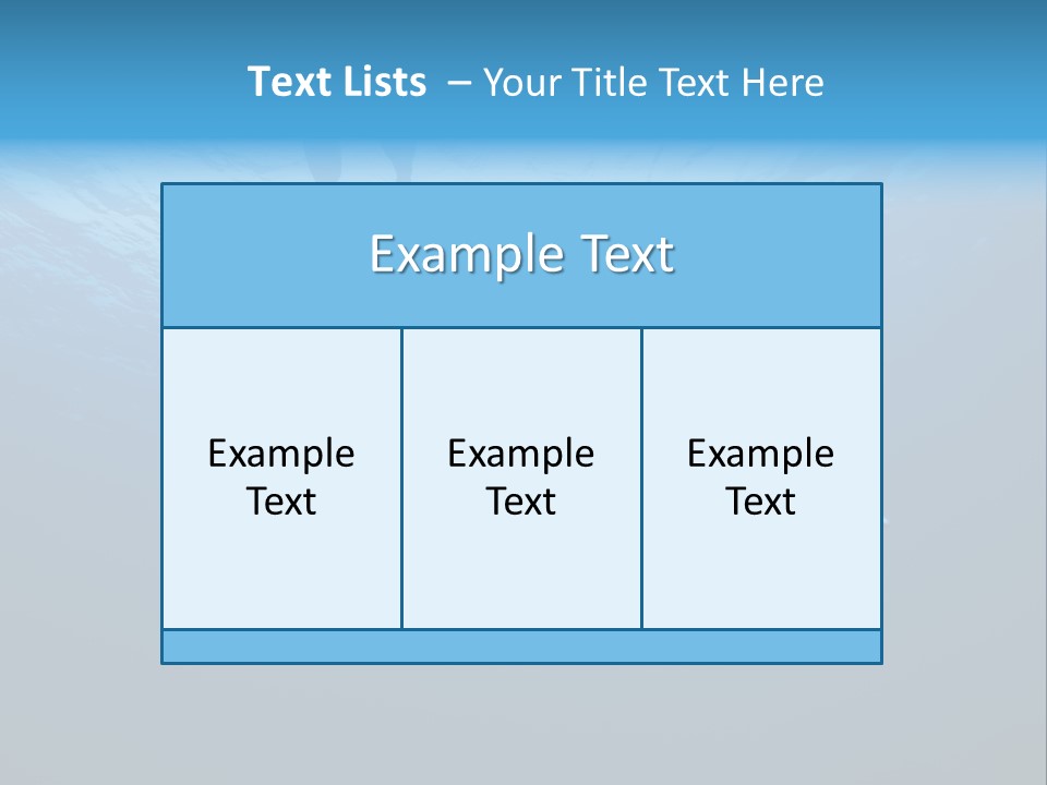 Section Healthy Prepared PowerPoint Template