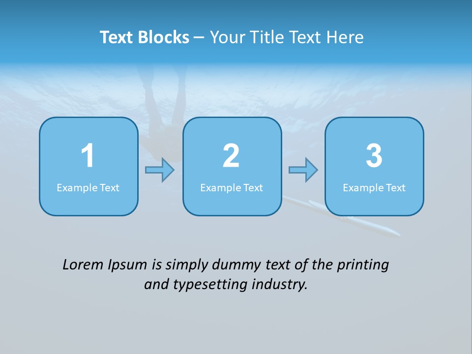 Section Healthy Prepared PowerPoint Template