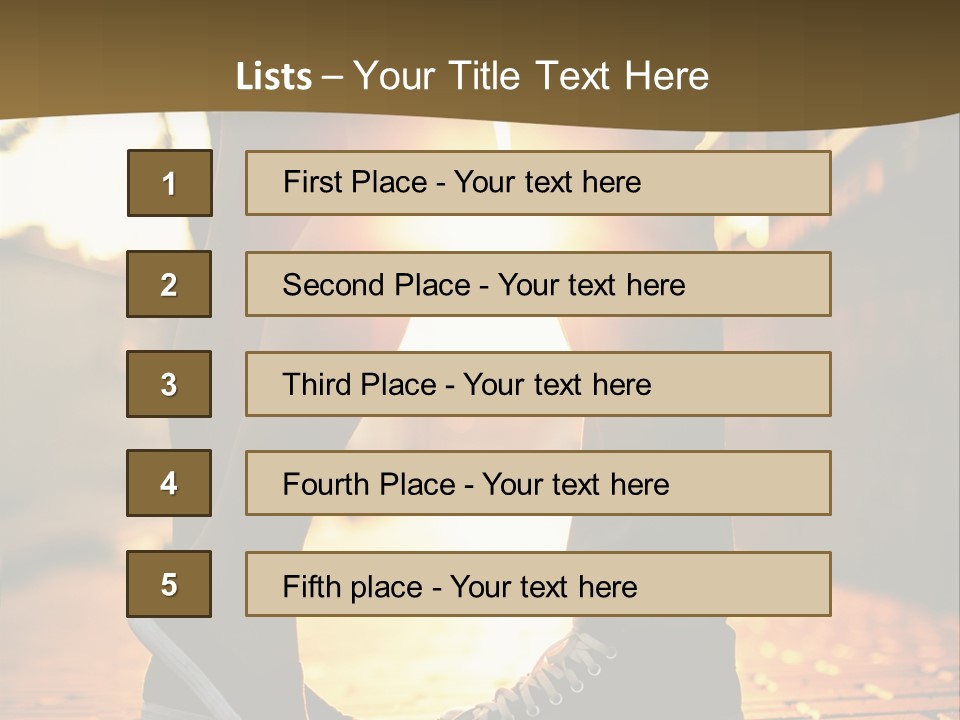 Fillet Isolated Family PowerPoint Template
