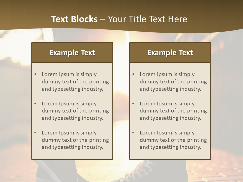Fillet Isolated Family PowerPoint Template