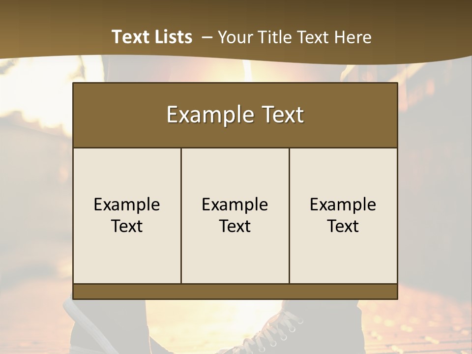 Fillet Isolated Family PowerPoint Template