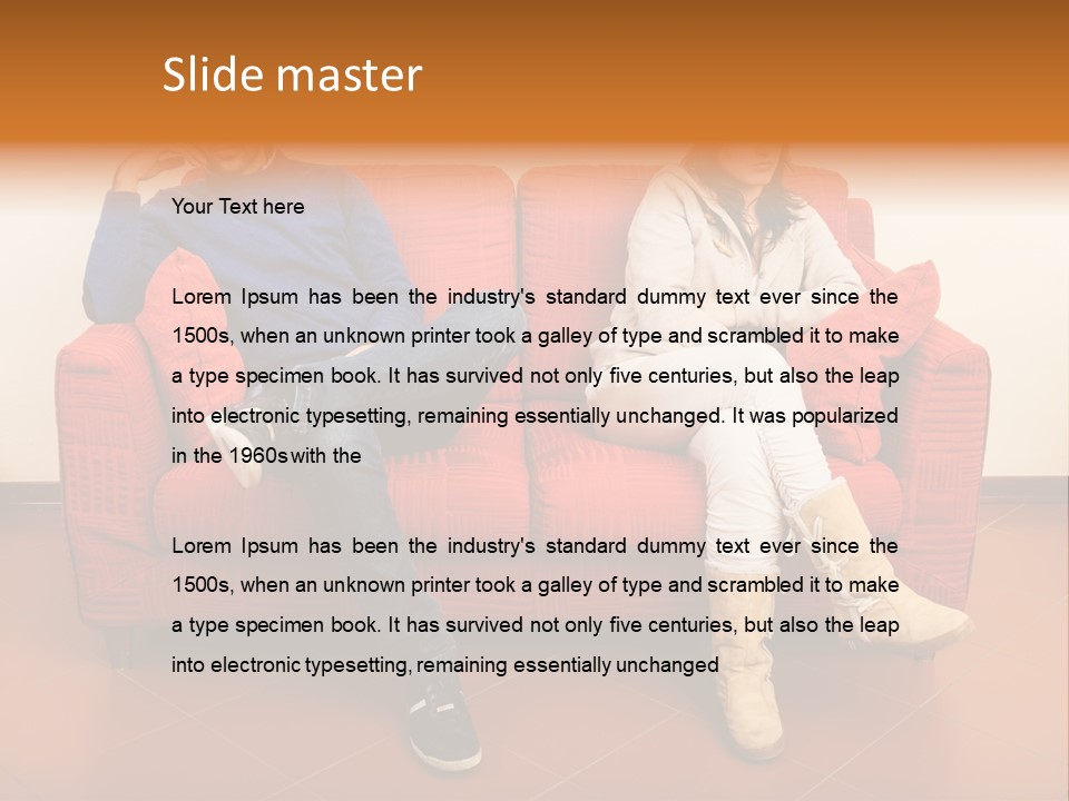 Maternity Fish Seafood PowerPoint Template