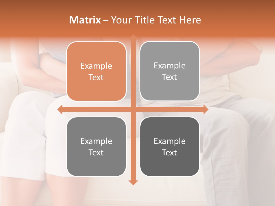 Motherhood Eating Expectant PowerPoint Template