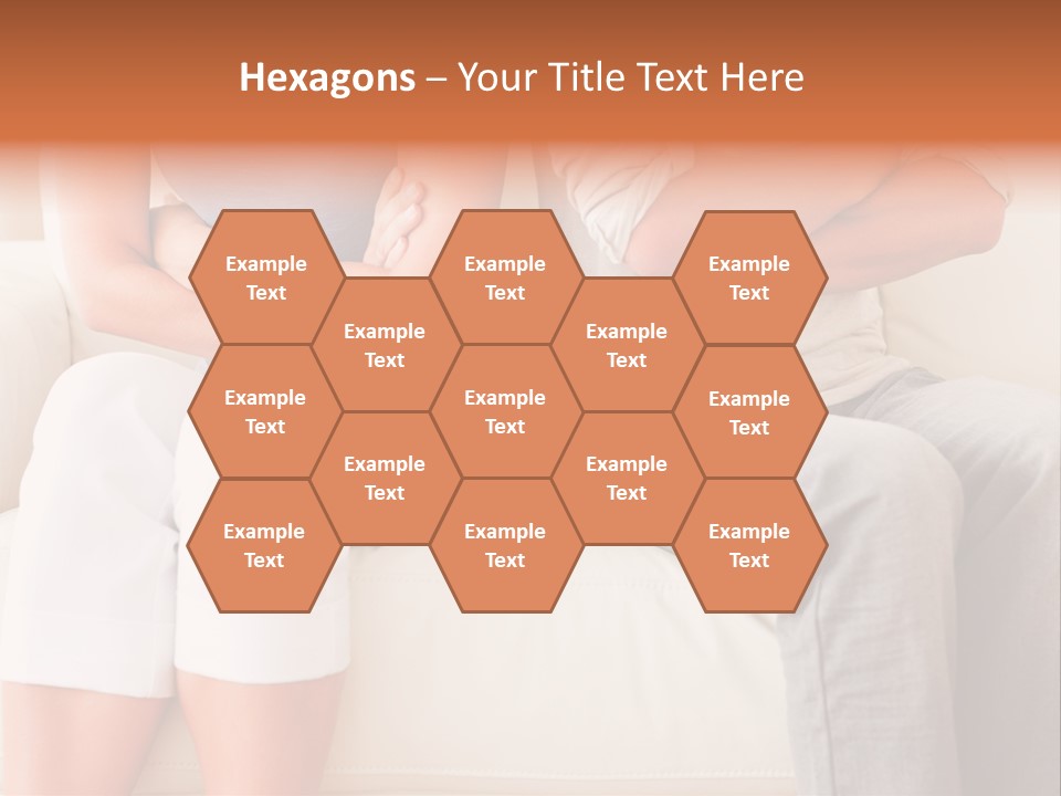 Motherhood Eating Expectant PowerPoint Template