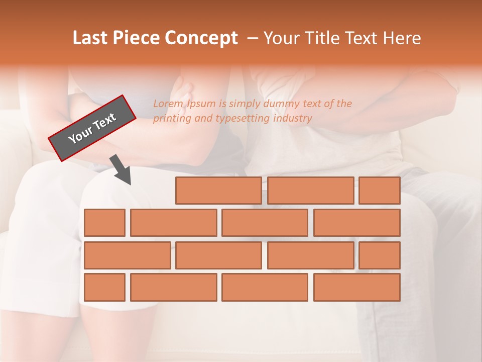 Motherhood Eating Expectant PowerPoint Template