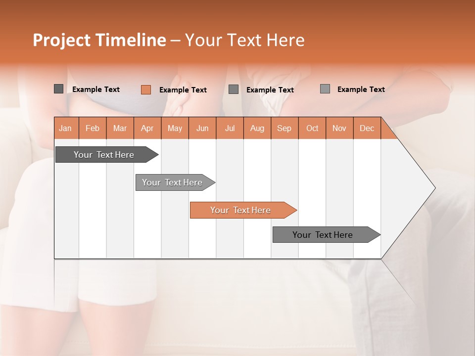 Motherhood Eating Expectant PowerPoint Template