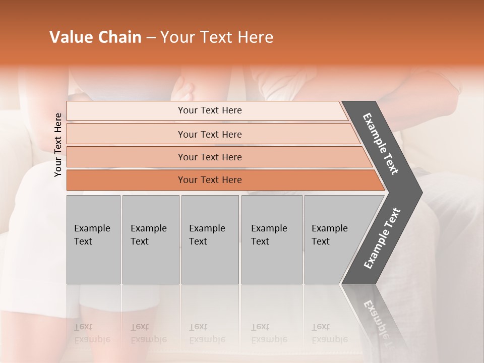 Motherhood Eating Expectant PowerPoint Template