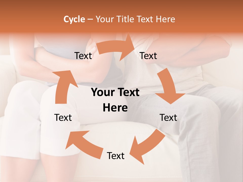 Motherhood Eating Expectant PowerPoint Template