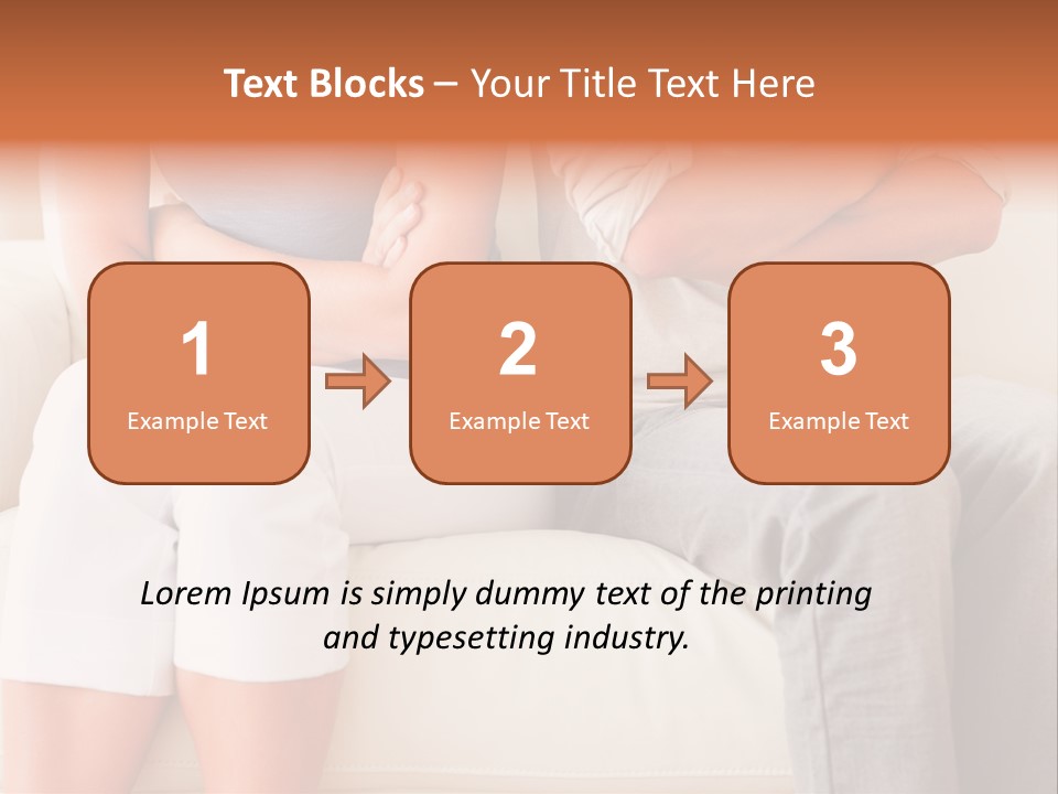 Motherhood Eating Expectant PowerPoint Template