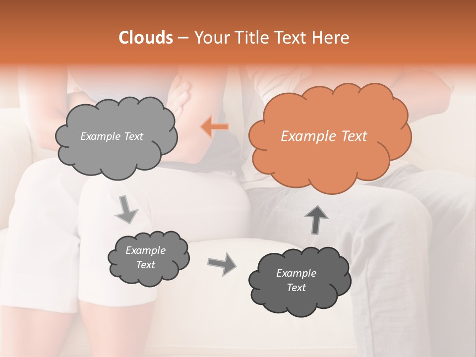 Motherhood Eating Expectant PowerPoint Template
