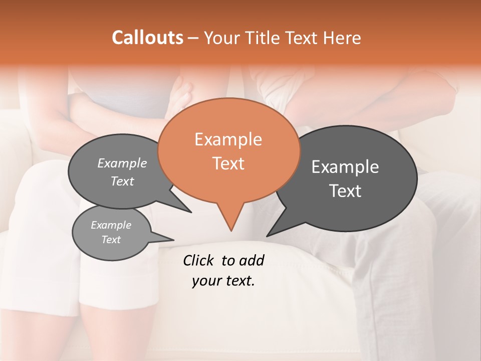 Motherhood Eating Expectant PowerPoint Template