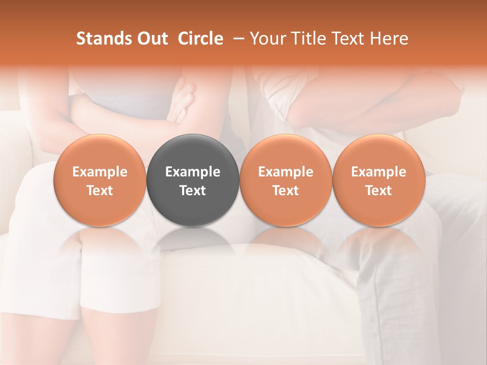 Motherhood Eating Expectant PowerPoint Template