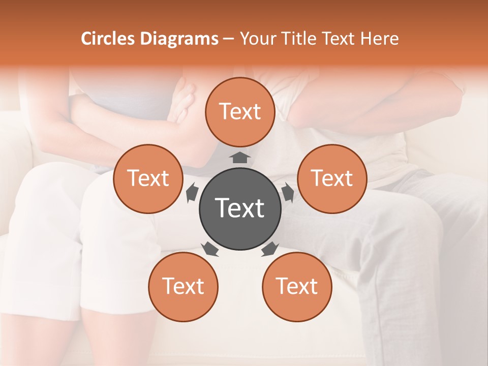 Motherhood Eating Expectant PowerPoint Template