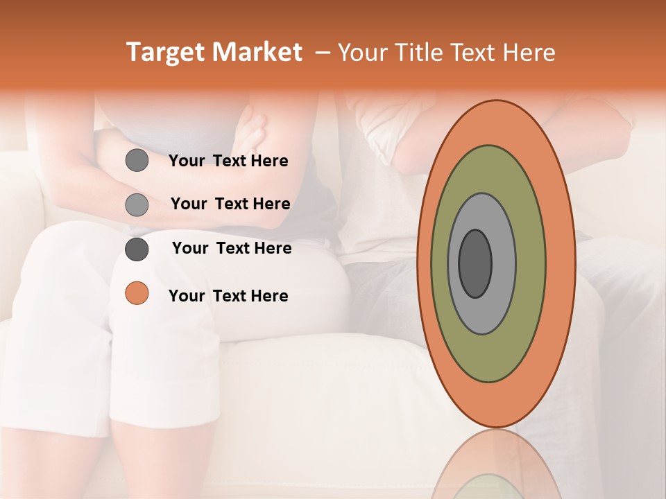 Motherhood Eating Expectant PowerPoint Template