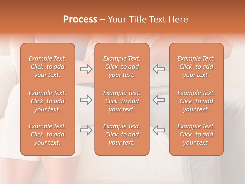 Motherhood Eating Expectant PowerPoint Template