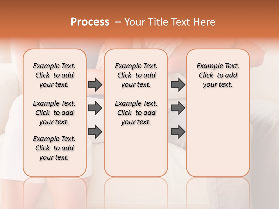 Motherhood Eating Expectant PowerPoint Template