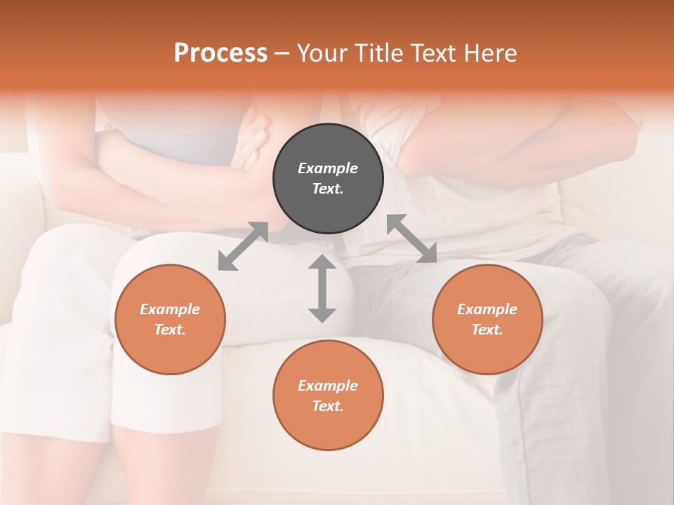 Motherhood Eating Expectant PowerPoint Template