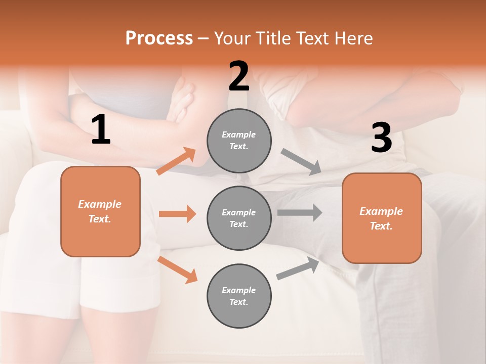 Motherhood Eating Expectant PowerPoint Template