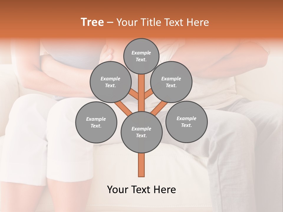 Motherhood Eating Expectant PowerPoint Template