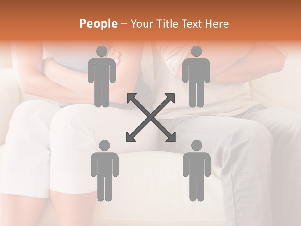 Motherhood Eating Expectant PowerPoint Template