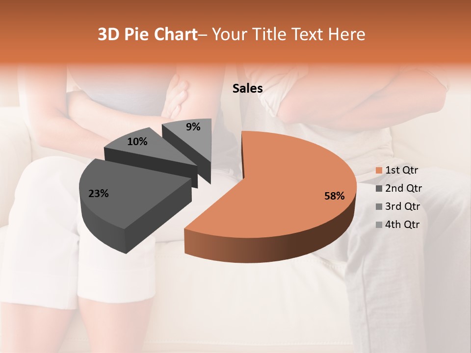 Motherhood Eating Expectant PowerPoint Template