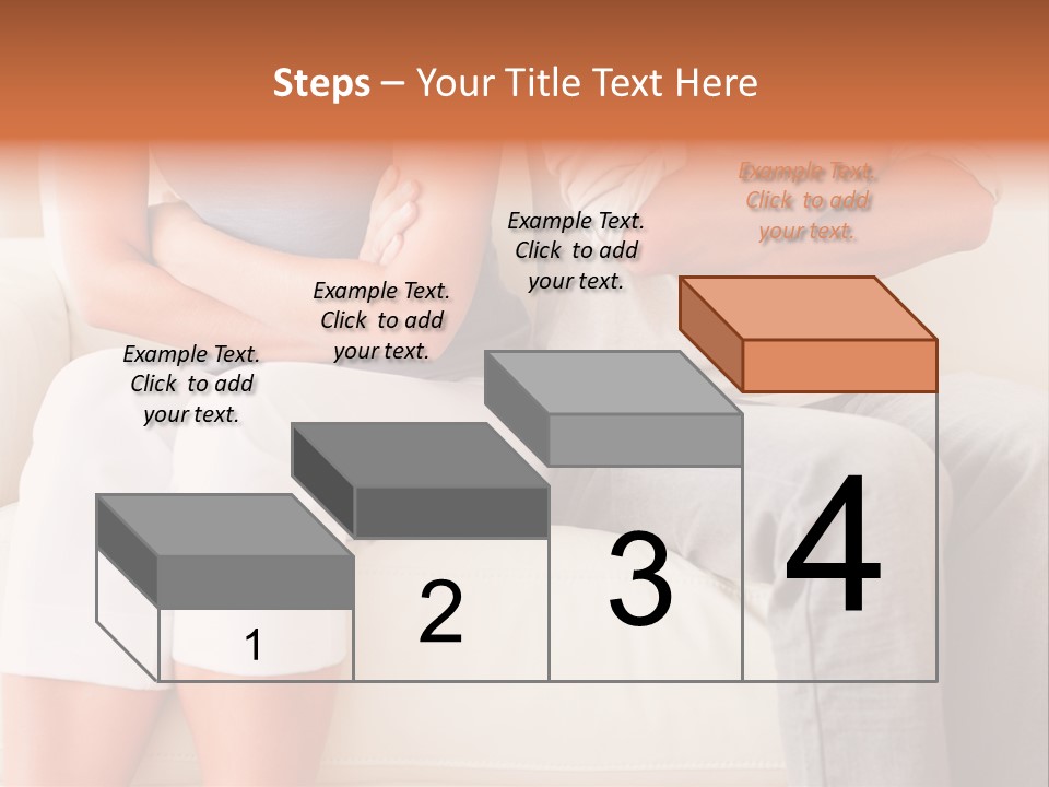 Motherhood Eating Expectant PowerPoint Template