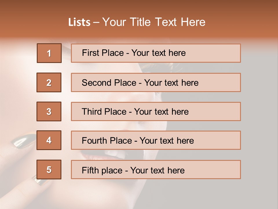Meal Diet Enjoying PowerPoint Template