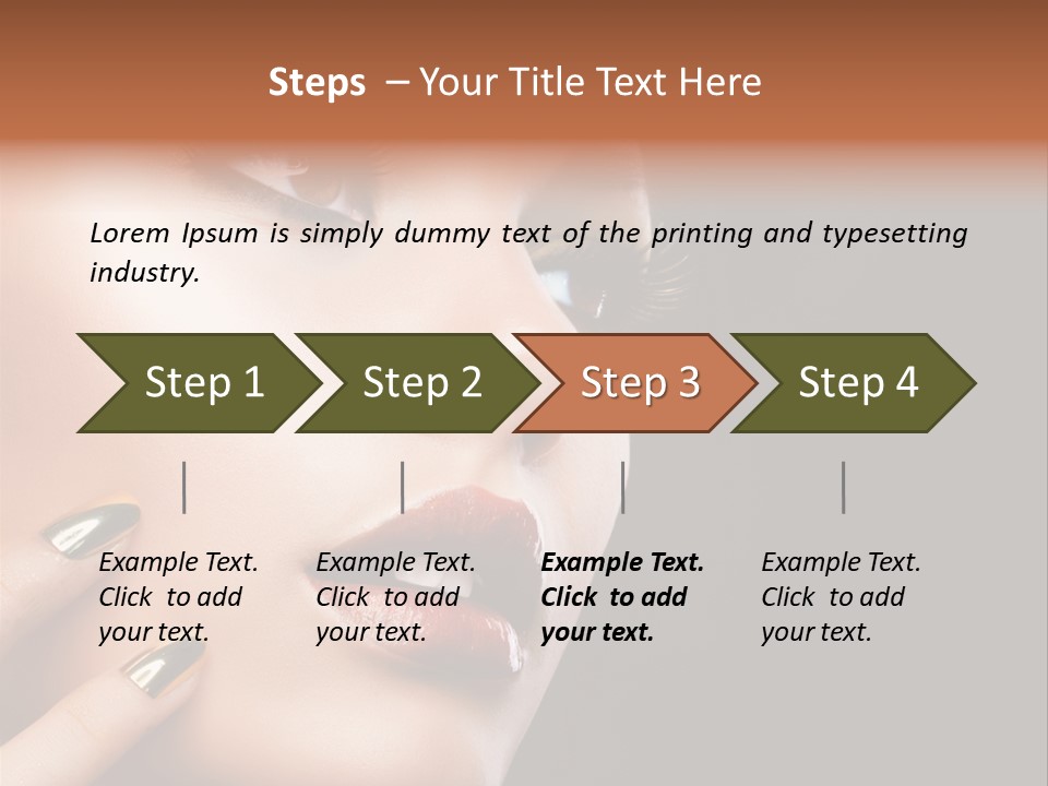 Meal Diet Enjoying PowerPoint Template