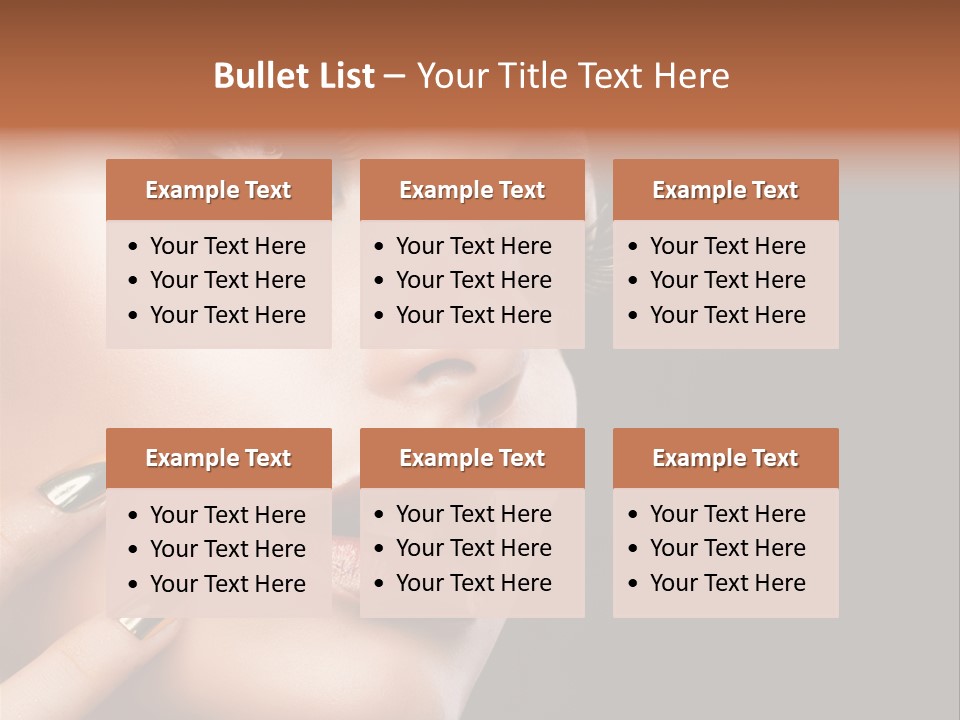 Meal Diet Enjoying PowerPoint Template