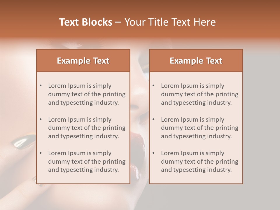 Meal Diet Enjoying PowerPoint Template