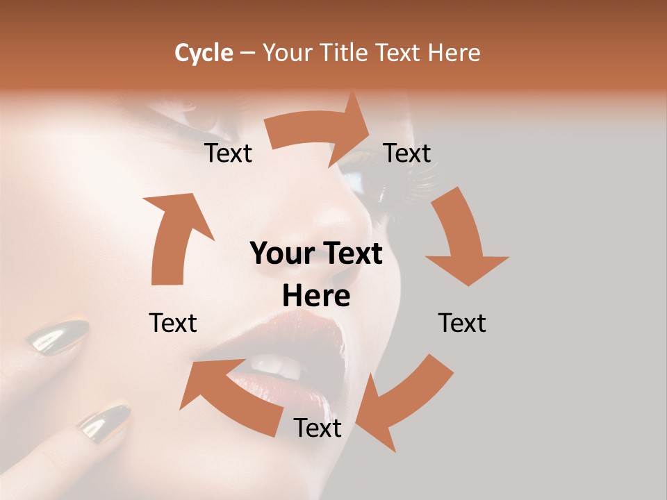 Meal Diet Enjoying PowerPoint Template