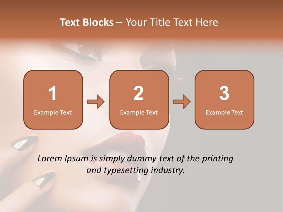 Meal Diet Enjoying PowerPoint Template