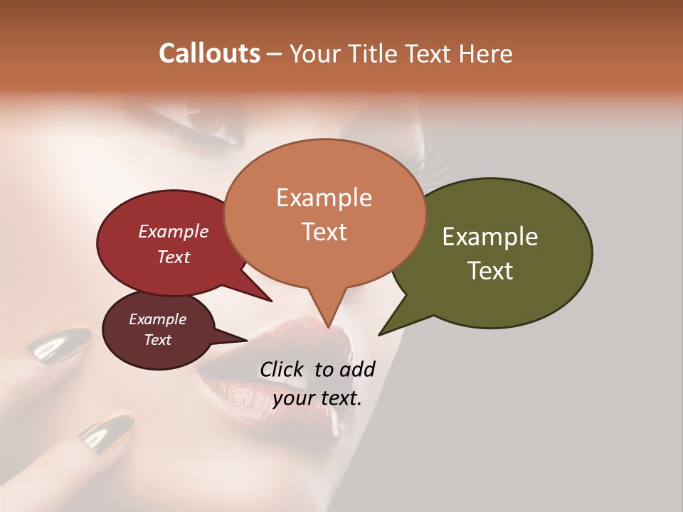 Meal Diet Enjoying PowerPoint Template