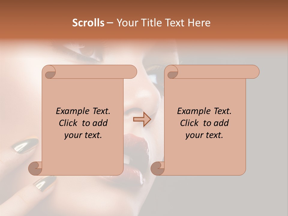 Meal Diet Enjoying PowerPoint Template
