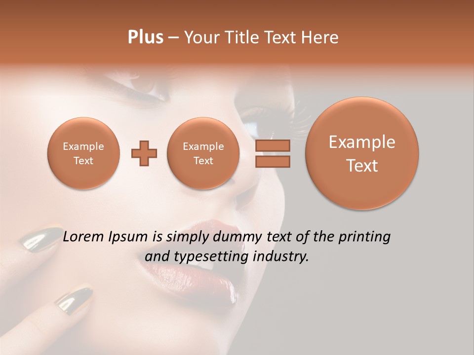 Meal Diet Enjoying PowerPoint Template