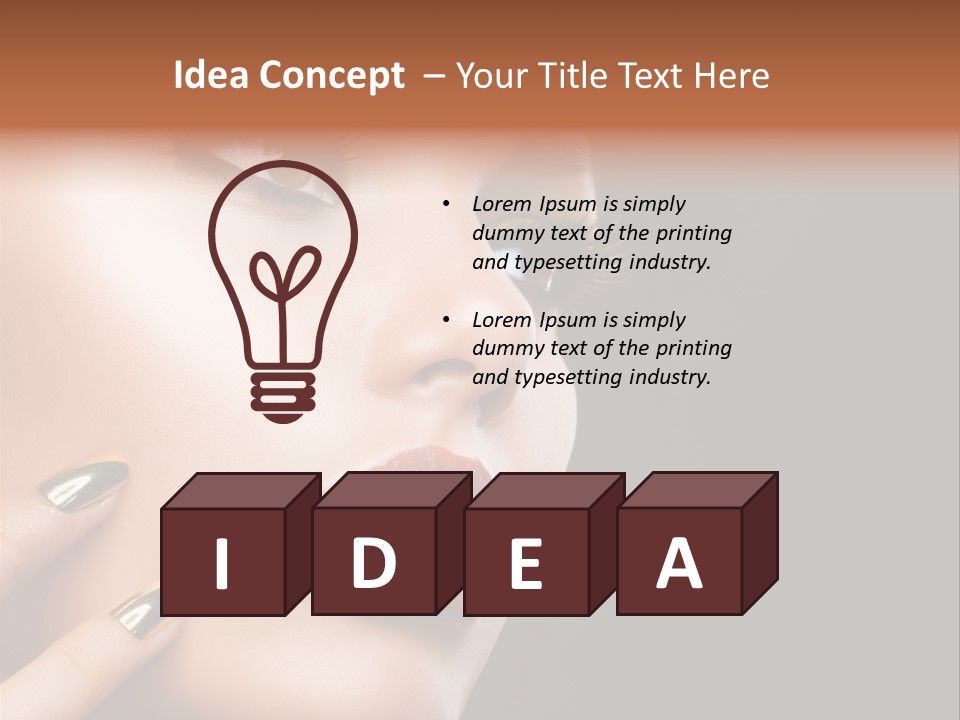 Meal Diet Enjoying PowerPoint Template