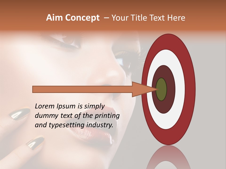 Meal Diet Enjoying PowerPoint Template