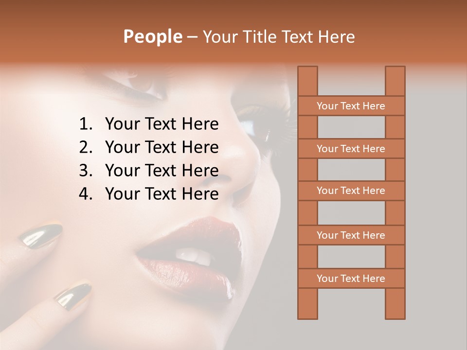 Meal Diet Enjoying PowerPoint Template