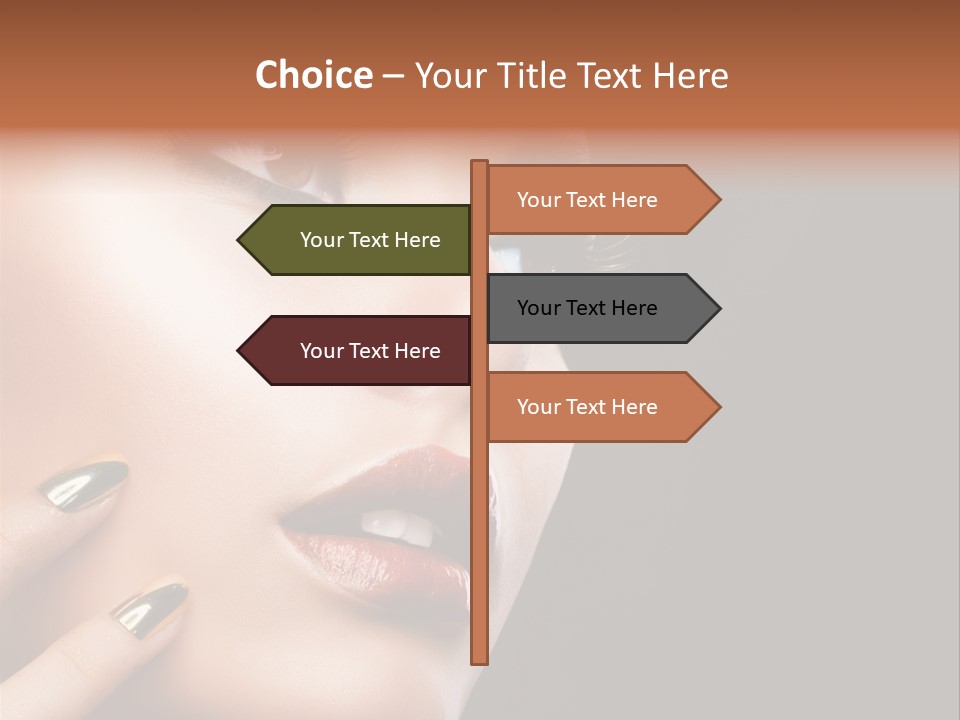 Meal Diet Enjoying PowerPoint Template