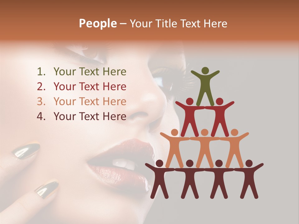 Meal Diet Enjoying PowerPoint Template