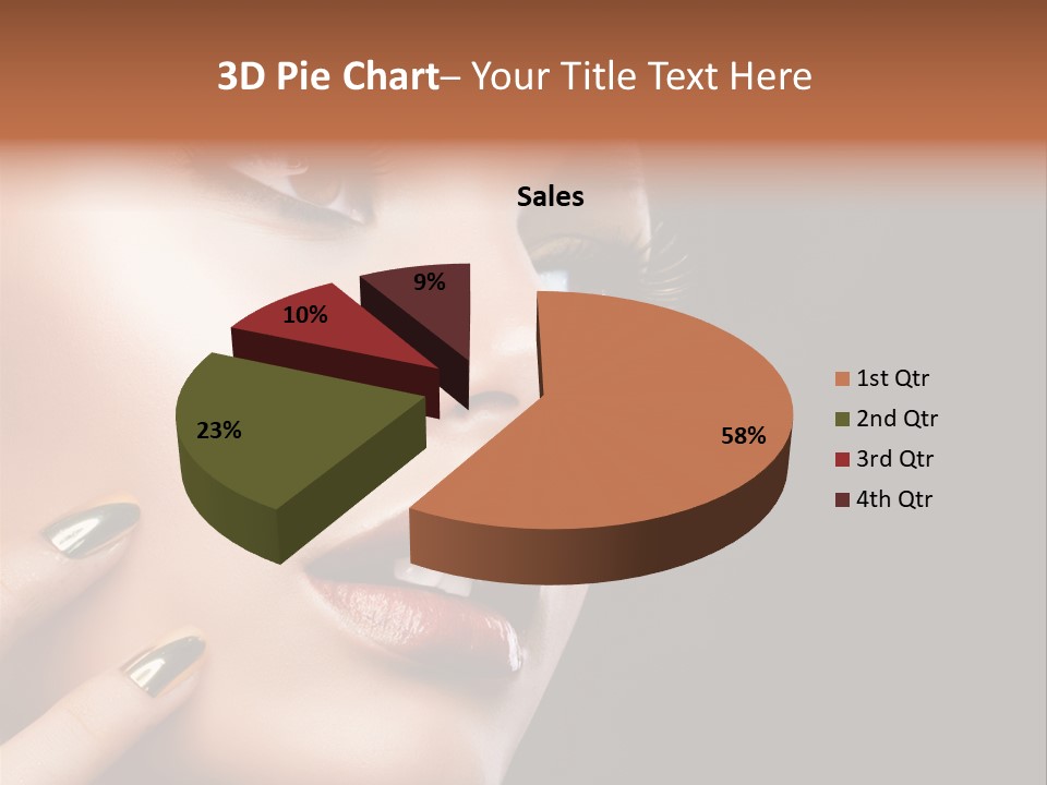 Meal Diet Enjoying PowerPoint Template