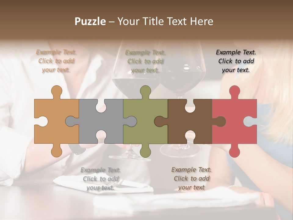 Saltwater Meat Female PowerPoint Template